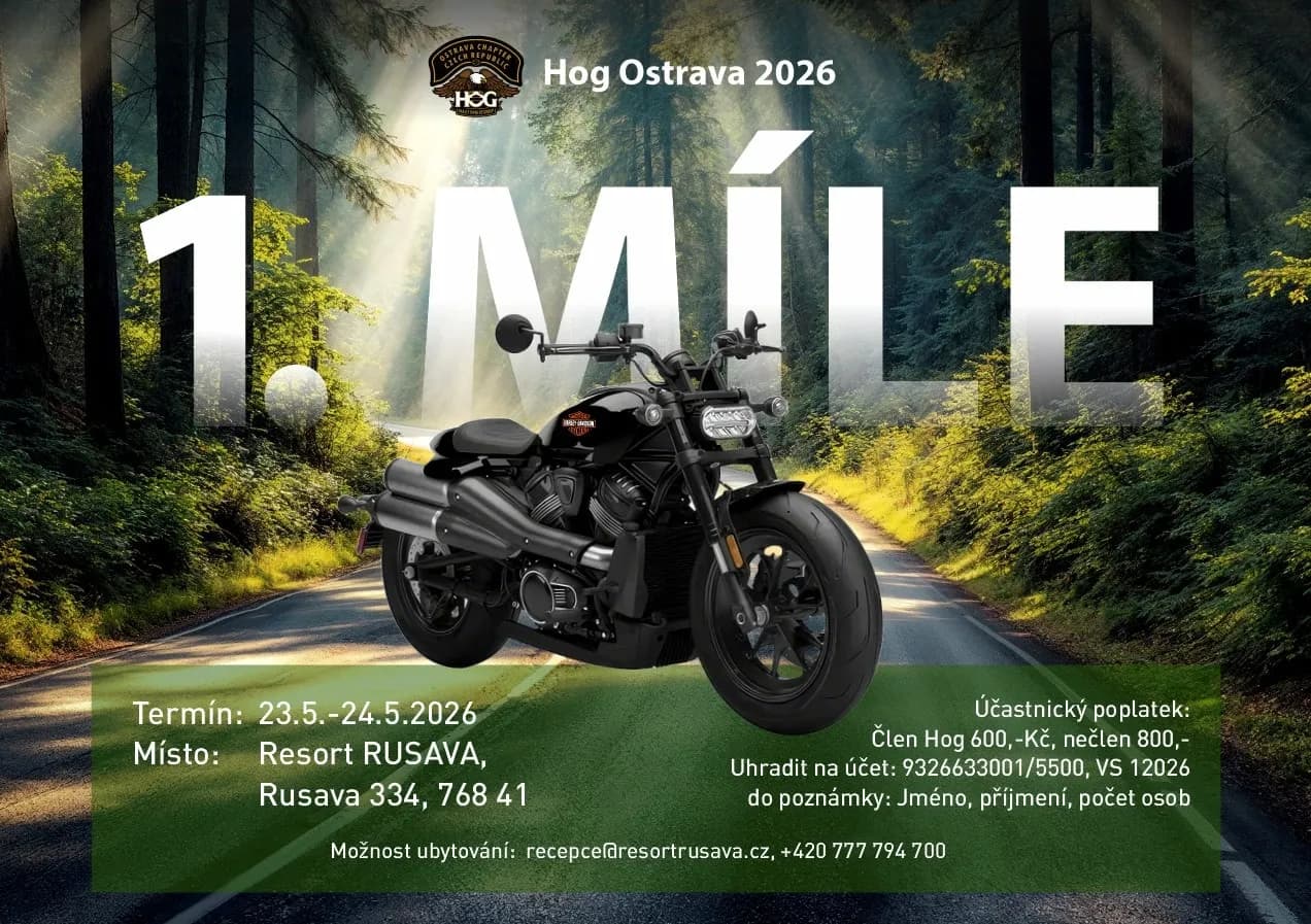 První Míle Hog Ostrava 2026